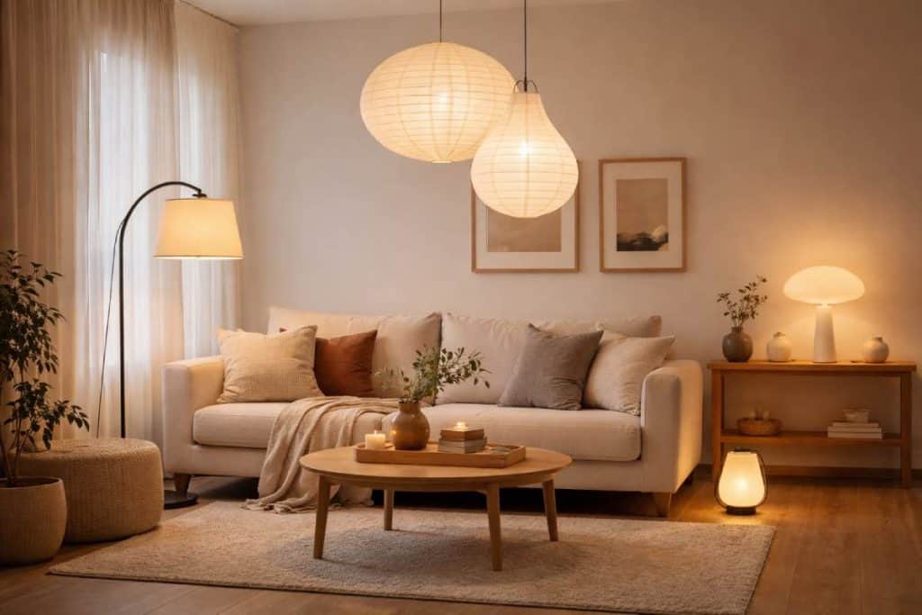 salon scandinave idee deco