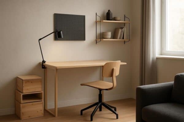 Fabriquer soi même diy bureau petit espace