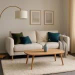 Idée déco salon carrelage gris : 21 objets adaptés pour le mettre en valeur