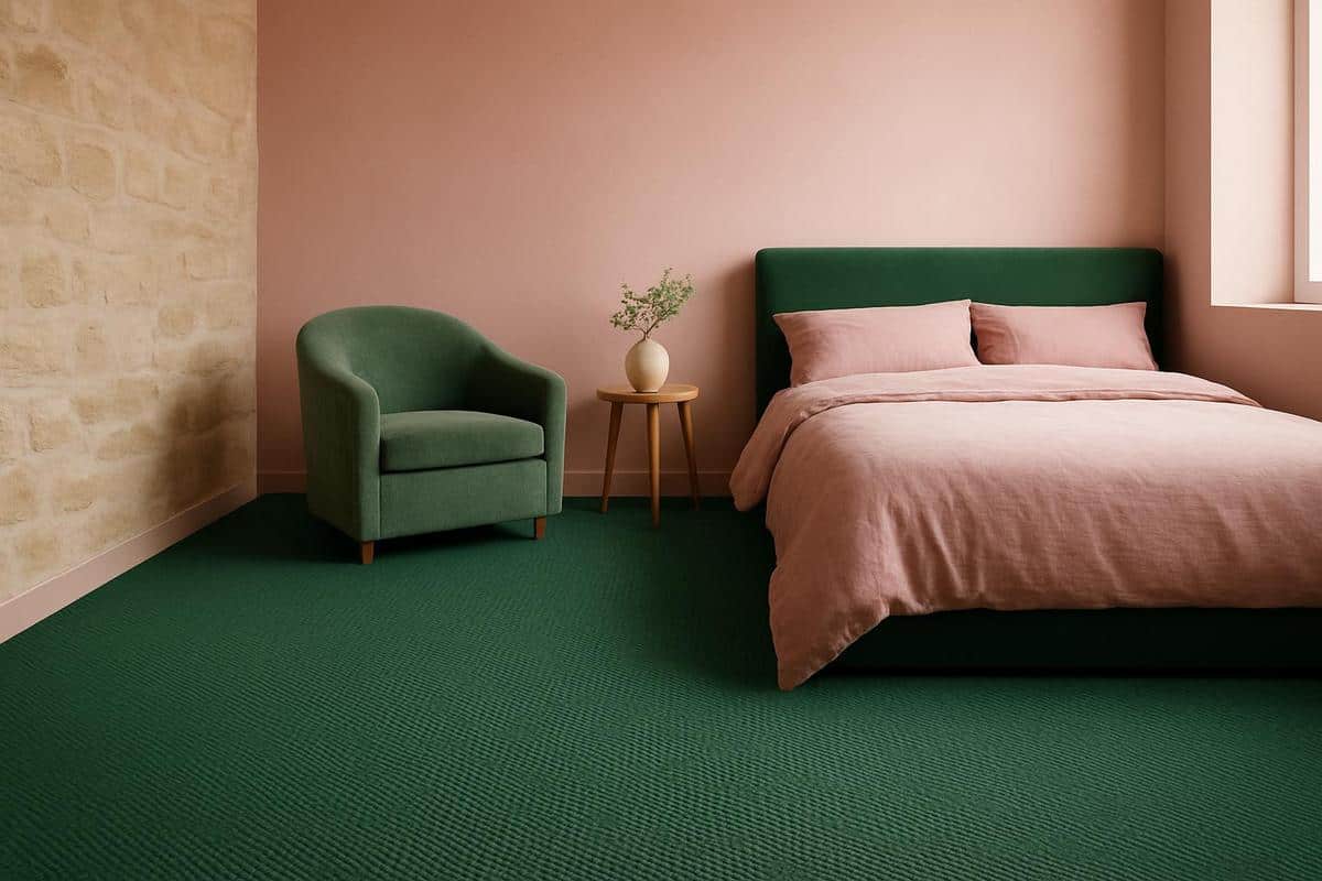 peinture chambre adulte immersion chromatique Farrow and Ball, tendances couleurs 2026, deco chambre adulte couleur sol plafond